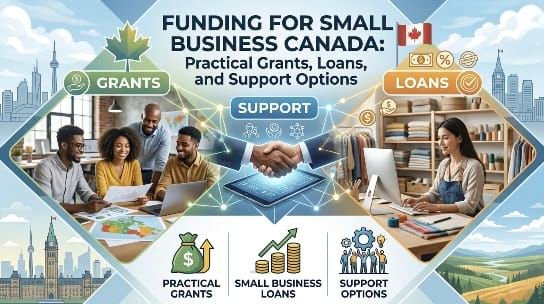 Funding for Small Business Canada: Practical Grants, Loans, and Support Options 1 Small Business