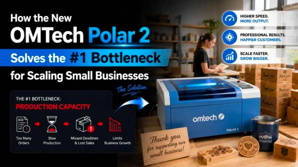 How the New OMTech Polar 2 Solves the #1 Bottleneck for Scaling Small Businesses 11 Polar 2
